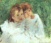 Mary Cassatt The Sisters oil painting artist